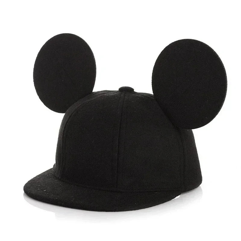 Men's And Women's Fashion Casual Mouse Ears Baseball Cap, Children's Hip Hop