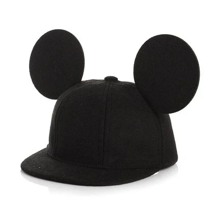 Men's And Women's Fashion Casual Mouse Ears Baseball Cap, Children's Hip Hop