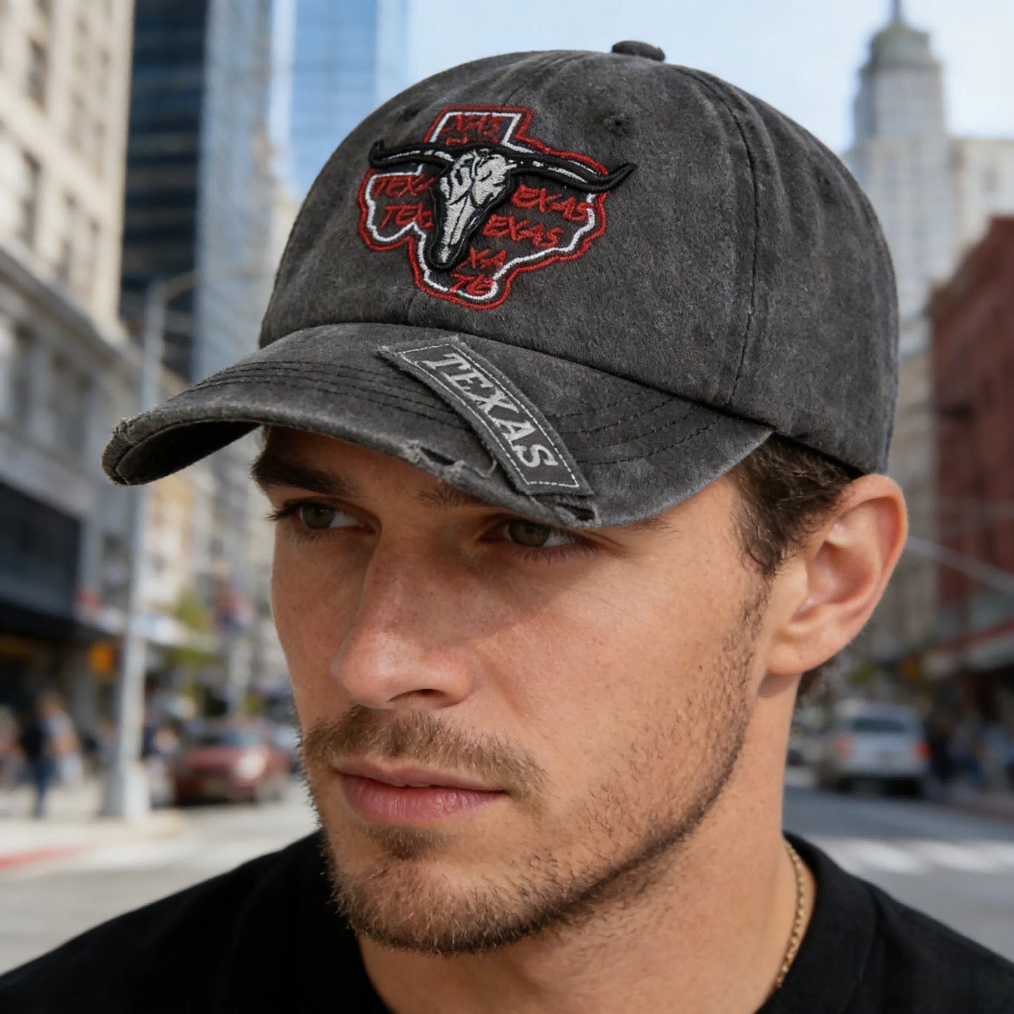 Unisex Washed Cotton Cap Vintage Baseball Cap