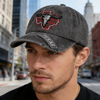 Unisex Washed Cotton Cap Vintage Baseball Cap