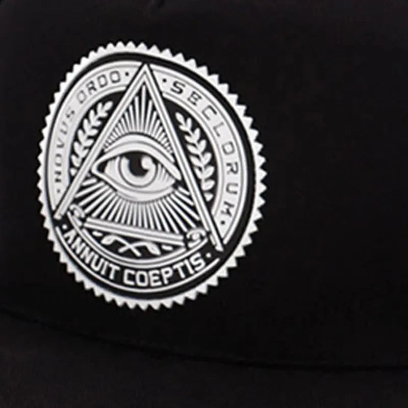 Baseball Cap Eye Pattern Man Women Snapback Caps Hip Hop Hats For Men