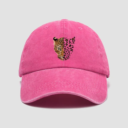 Fashionable Leopard Print Baseball Cap