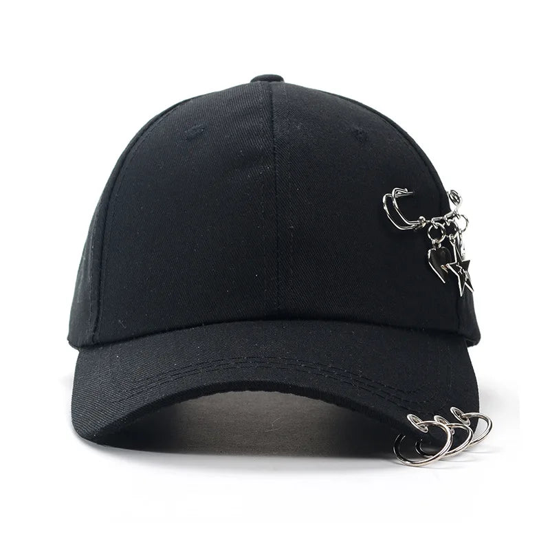 Punk Gothic Hip Hop Baseball Cap