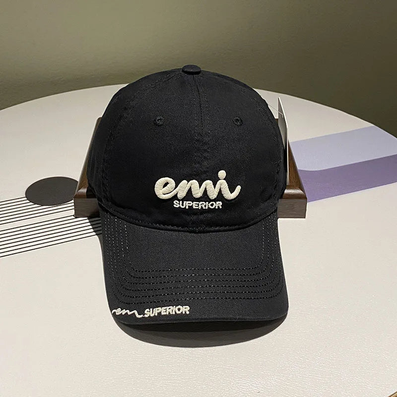 Trendy Embroidered Baseball Cap