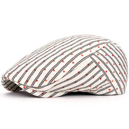Men Women Adjustable Ivy Flat Cap Berets