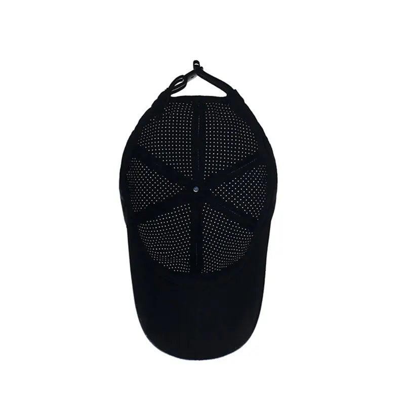 Hat Men Spring Summer Solid Color Mesh Cap Baseball Cap