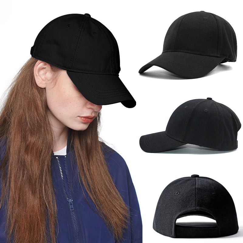 Summer Solid Color Women Sport Baseball Cap Unisex Baseball Caps Family