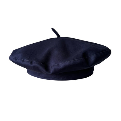Spring Summer Yellow Linen Beret Korean Style Literary Painter Cap