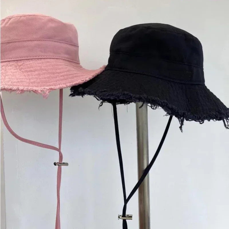Unisex Bucket Hat, Versatile Women's Sun Protect Beach Cap