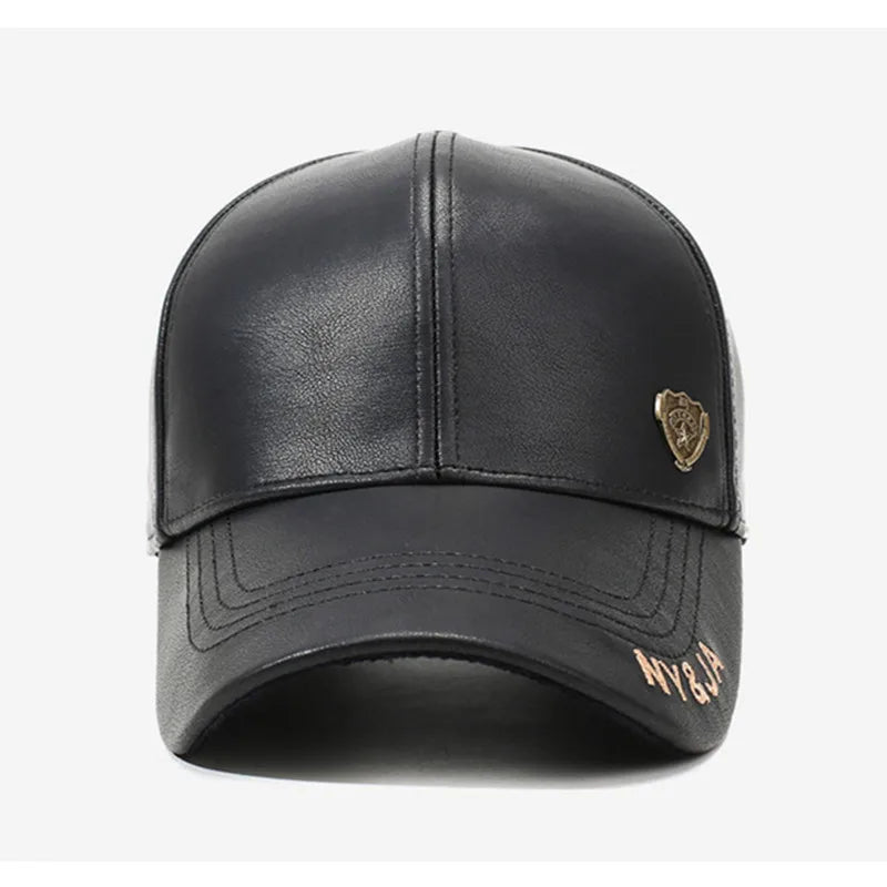 New Winter Plush Thickened Warm Baseball Caps For Men