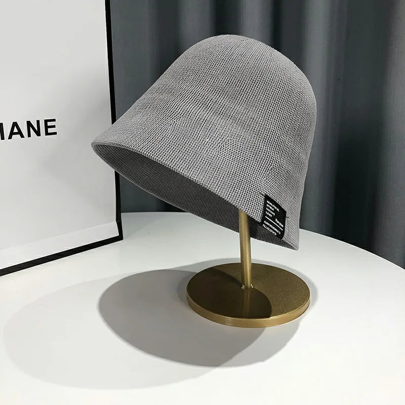Women's Summer Panama Multicolor Bucket Hat