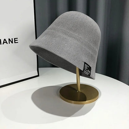 Women's Summer Panama Multicolor Bucket Hat
