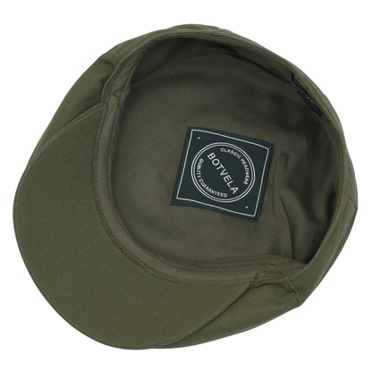 Men Green Ivy Cap 100% Cotton Big Size Season Cabbies Hat
