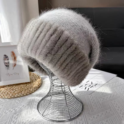 Luxury Women's Winter Wool Beanie Hat