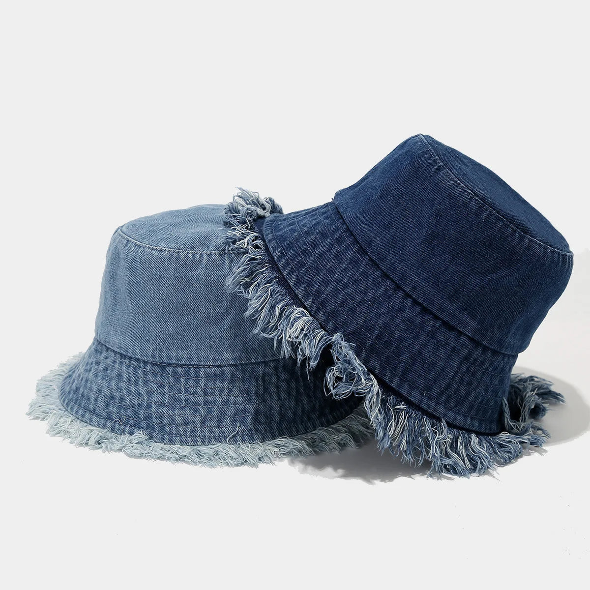 Old Rough Edge Denim Bucket Hat