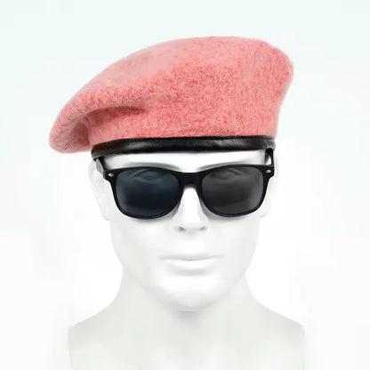 Fashion Ten-Color Solid Color Beret Cap Fashion Casual Hat