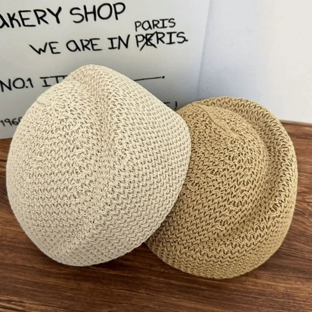 Breathable Thin Fabric Women’s Beret Hat