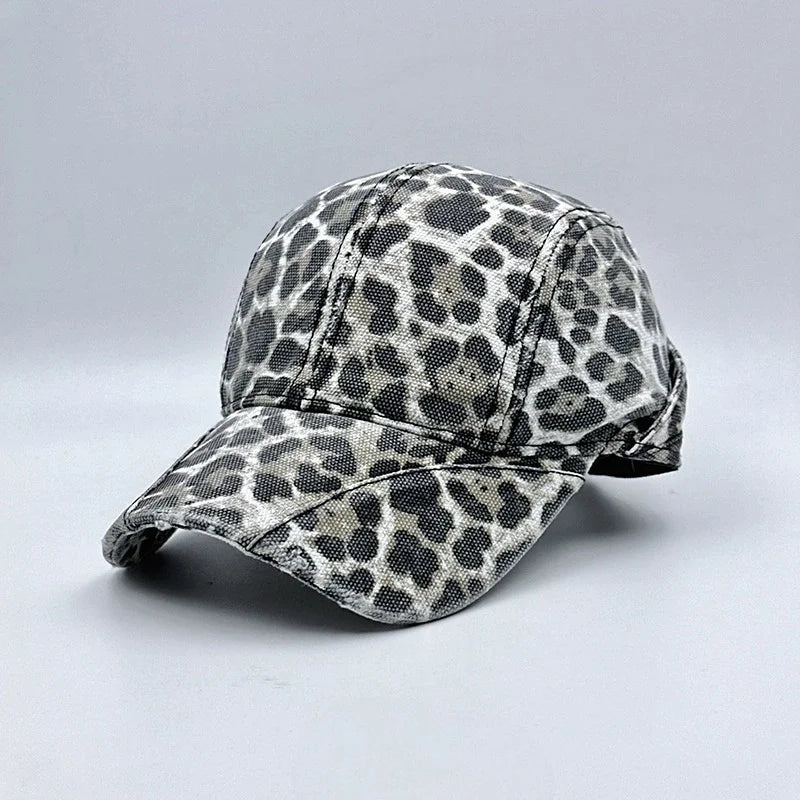 2026 New Early Spring Leopard-Print Baseball Cap