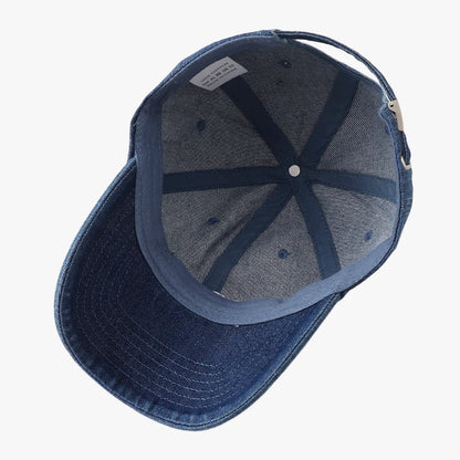 Unisex NYC Letter Embroidery Denim Baseball Cap