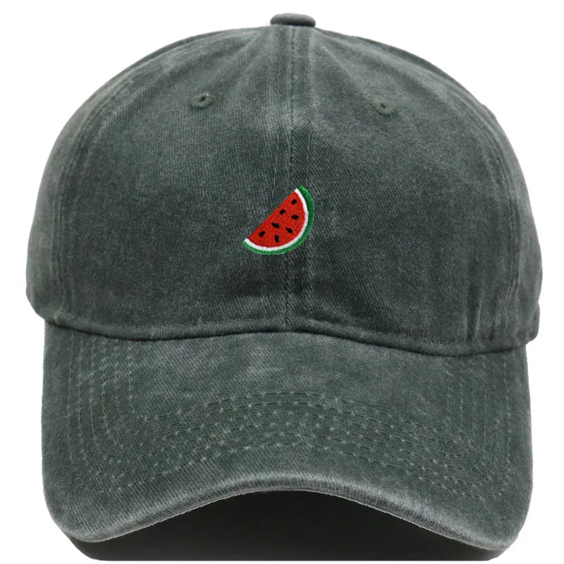 Printed Watermelon Baseball Cap Men's Women's