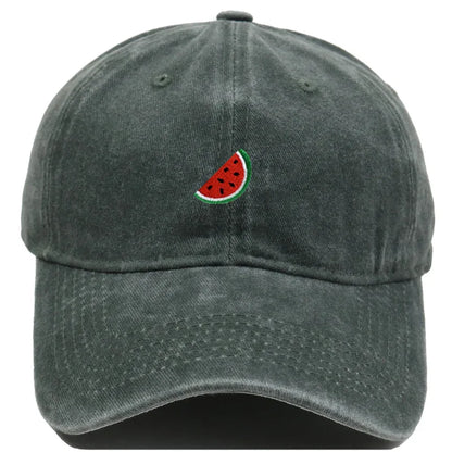 Printed Watermelon Baseball Cap Men's Women's