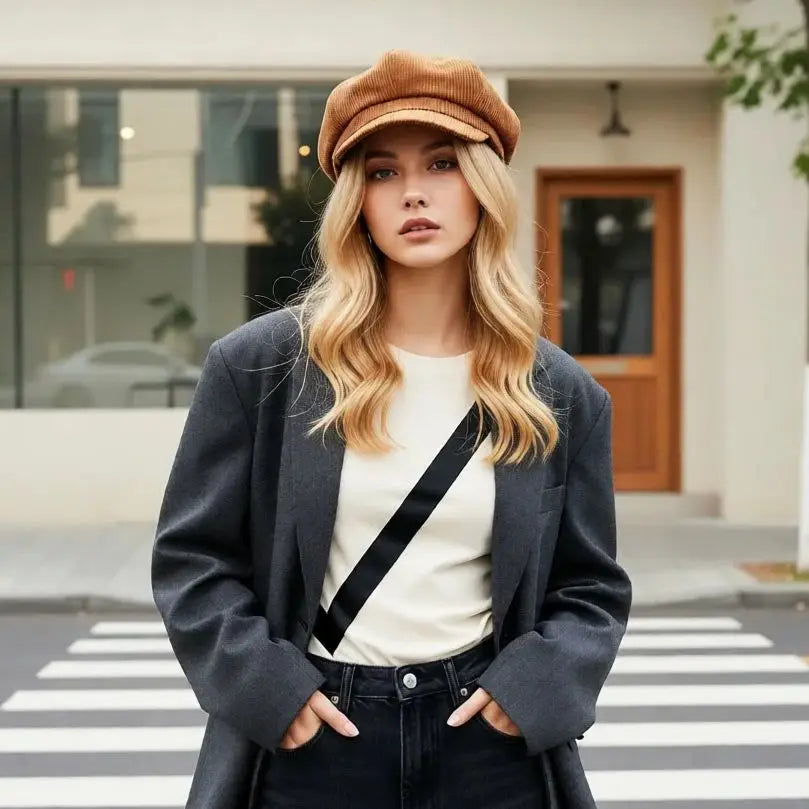 Newsboy Cap Beret Women Vintage Beret Painter Hat Winter Hats For Women Men