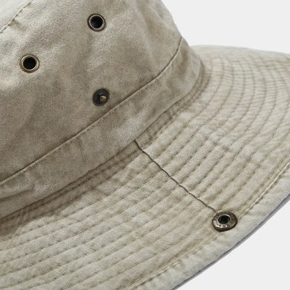 2022 Cotton Solid Bucket Hat Outdoor Fisherman Travel Sun Cap