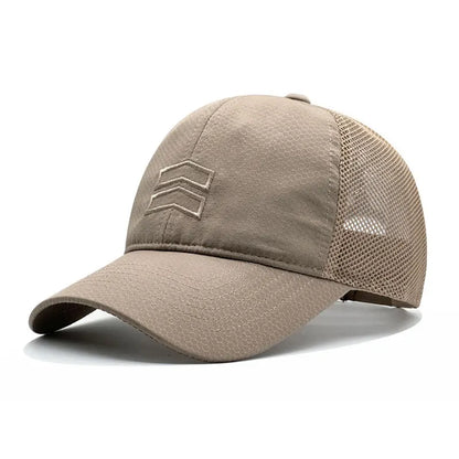 Mesh Breathable Cap Men's Summer Thin Sun Hat