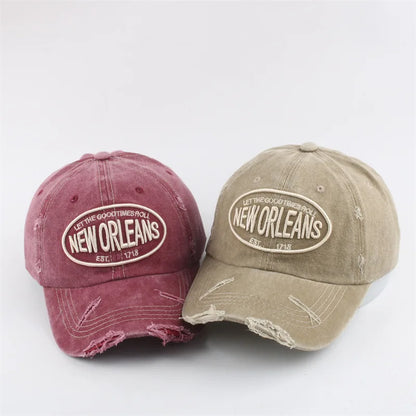 2026 Unisex Washed Cotton Baseball Cap