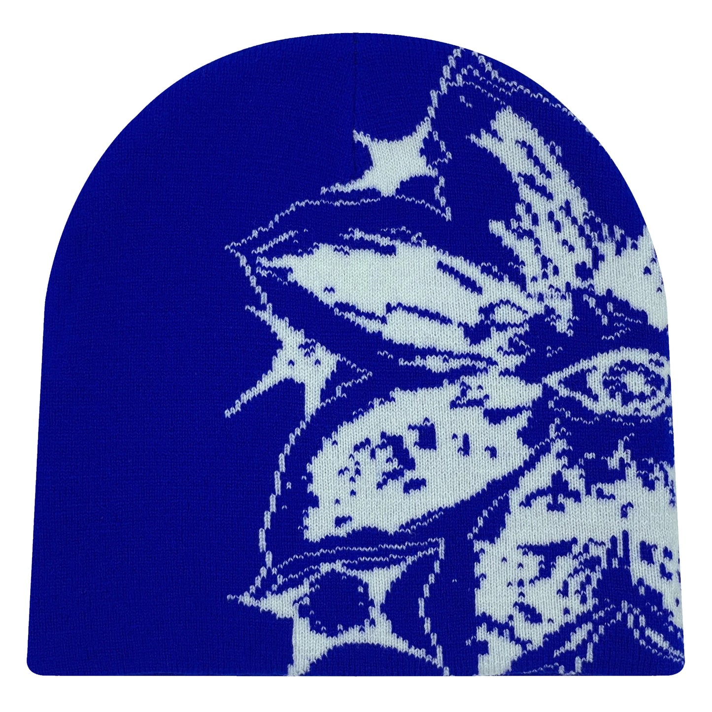 Personalized Trend Large Patterned Jacquard Knitted Hat
