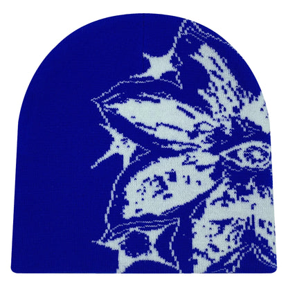 Personalized Trend Large Patterned Jacquard Knitted Hat
