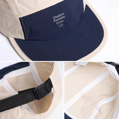 Embroidered Letter Quick Dry Mesh Breathable Sports Cap