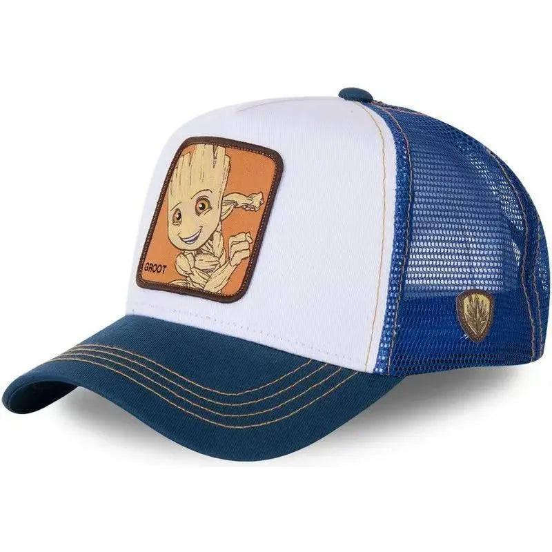 Mw Hot New Summer Cartoon Animation Web Shaped Personalized Trend Hat Baseball Cap
