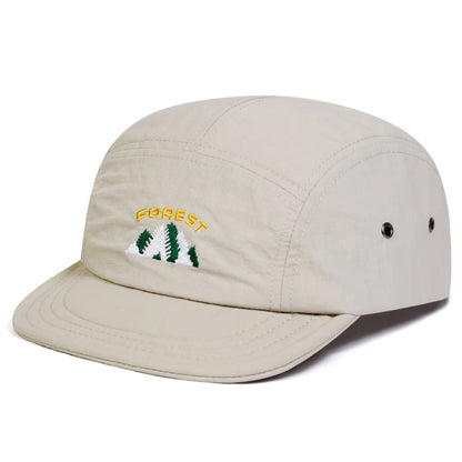 Unisex FOREST Embroidery Quick Drying Baseball Caps Outdoor Adjustable Casual Hats Sunscreen Hat Sports Cap