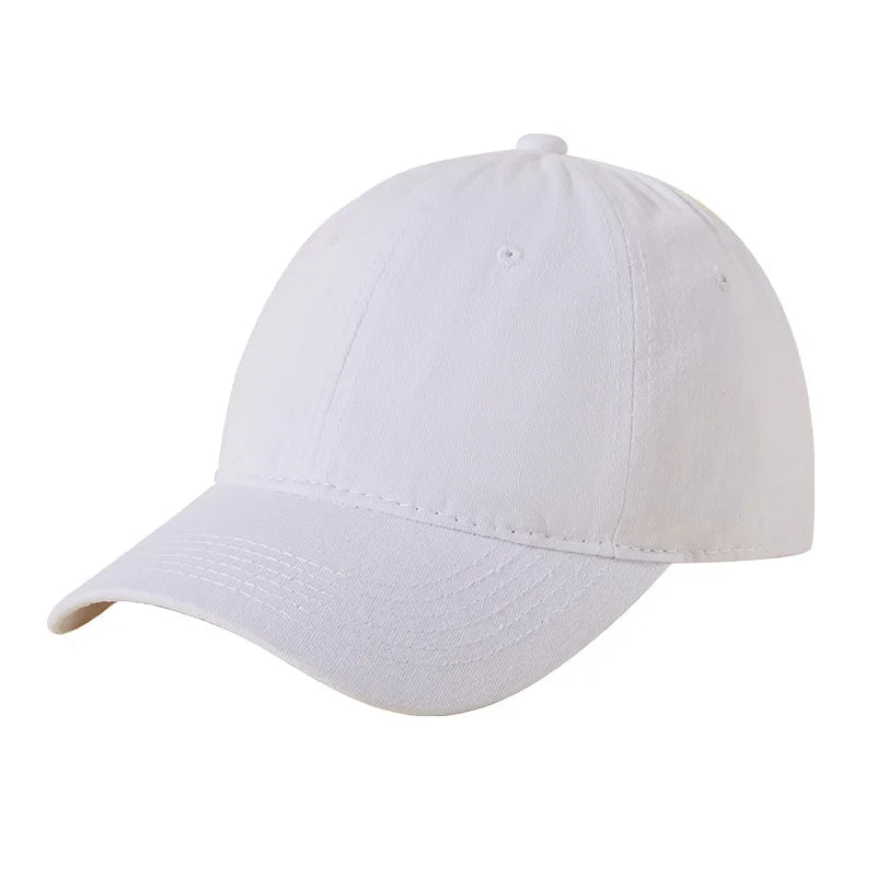 Vintage Washed Baseball Cap - Personalized Embroidery Print Dad Hat