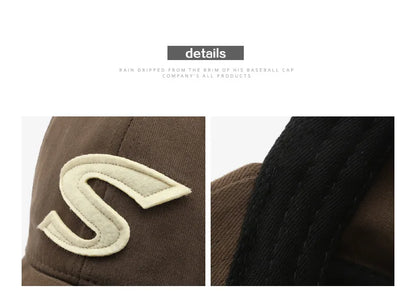 Baseball Cap S Letter Cap Sun Hat Spring Autumn Baseball Cap Breathable Outdoor Leisure Hats