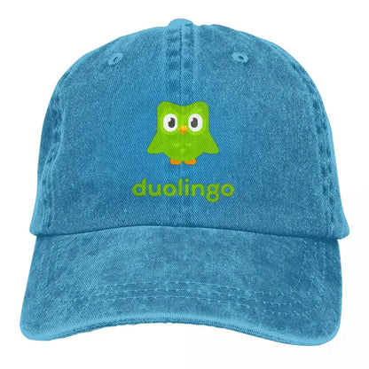 Fashion Duolingo Owl Duo Baseball Caps