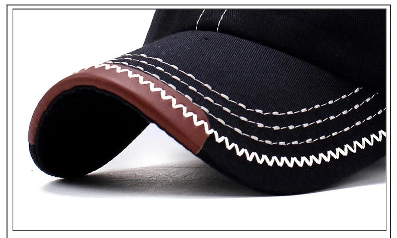 Hats Men And Women Four-Season Shade Baseball Cap Eagle Embroidery Korean Version