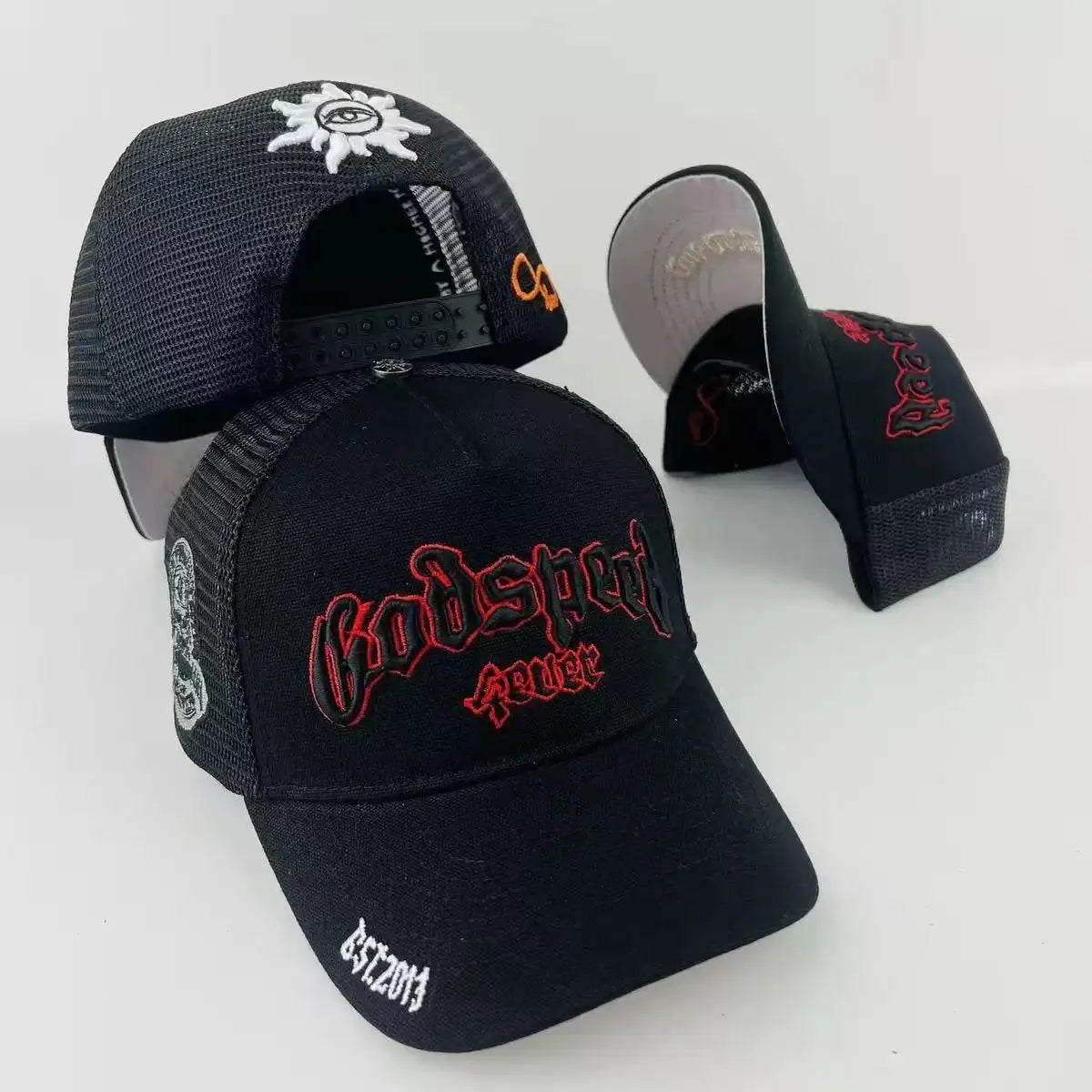 Hot Sale American Trend Hat GOD SPEED Letter print Embroidery Streetwear Baseball Caps Unisex Caps