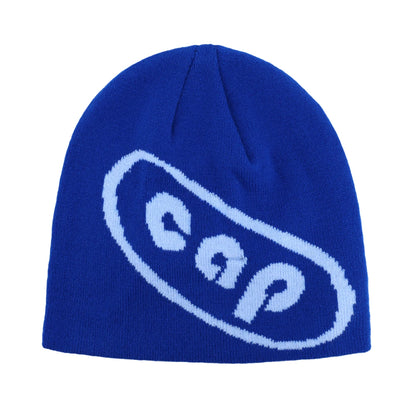 Y2k Letter Butter Knit Hats Skullies Beanies Autumn Winter Warm Hat