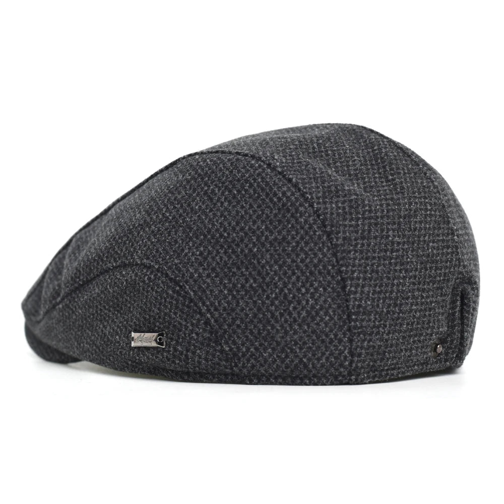 Winter Autumn Warm Newsboy Cap Men Women