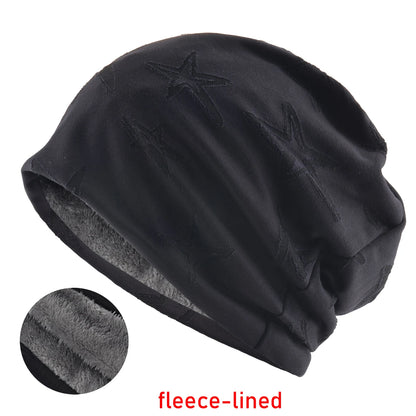 Letter Print Beanie Hat For Women Men Vintage