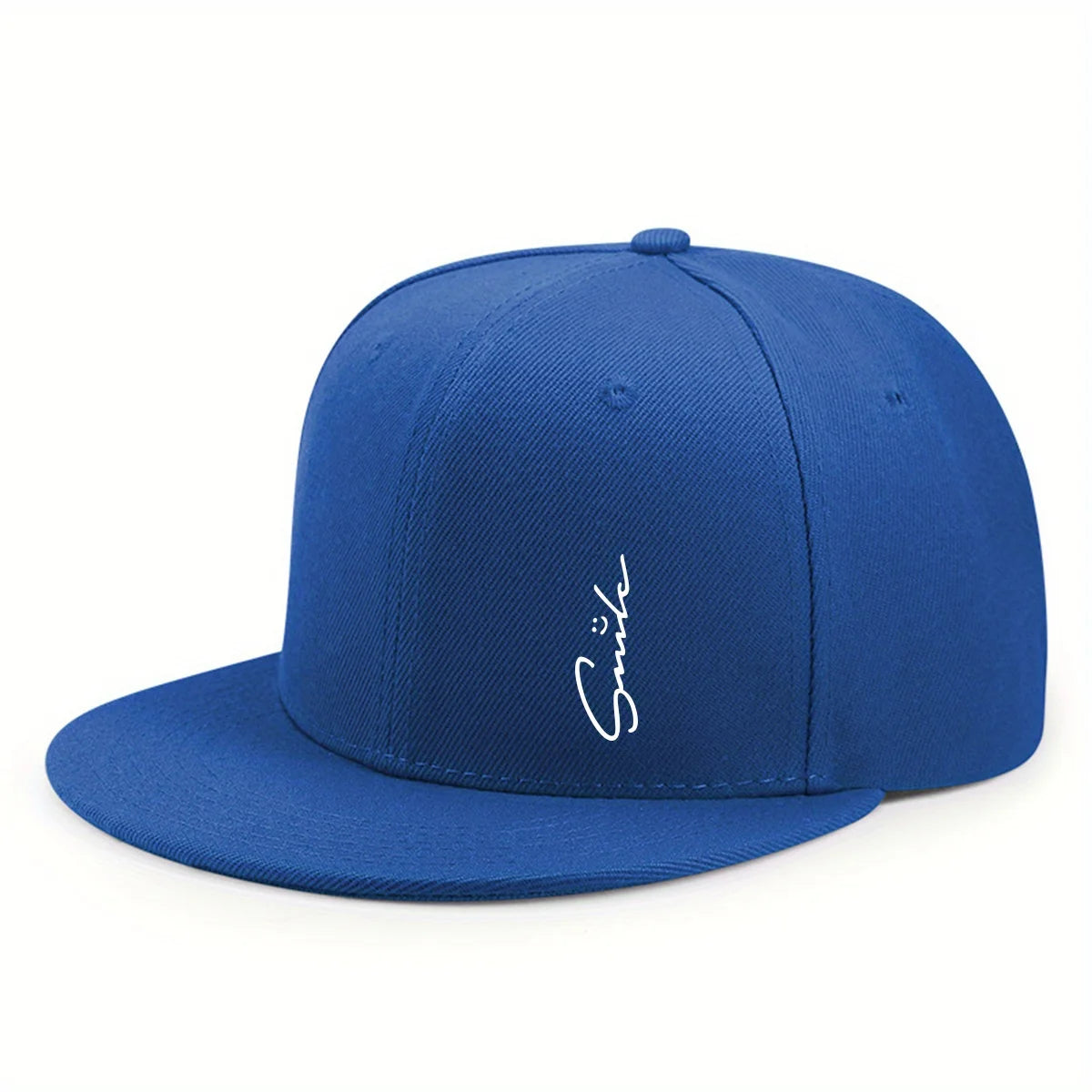 Lettered Smiley Face Print Stylish Baseball Cap