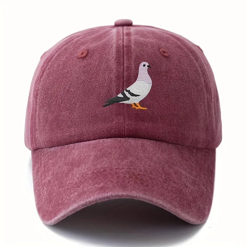 Fashionable Printed Pigeon Baseball Cap