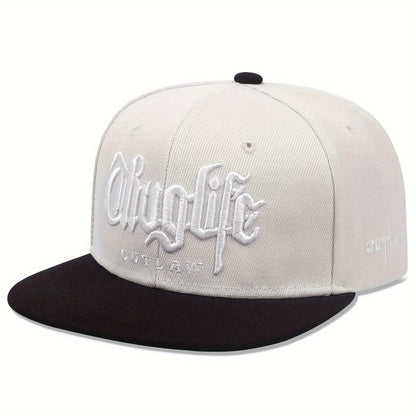 Fashion Fastball Cap Thuglife Embroidery Hiphop Baseball Cap