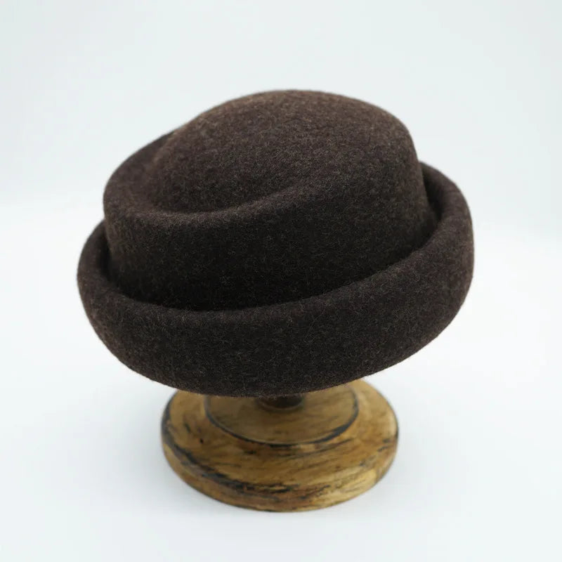 100% Australian Wool Vintage Fashion Fedora Hat