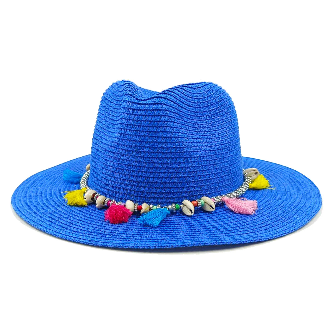 Jazz Straw Hat Men's And Women's Hat Sun Hat Outdoor Anti-UV