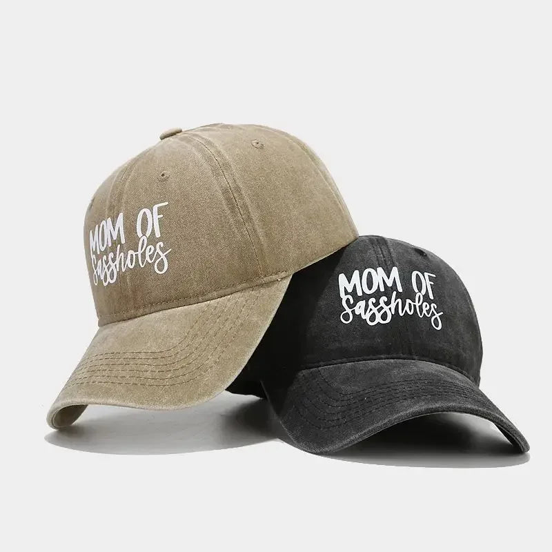 Spring And Summer Cotton Letter Print Casquette Baseball Cap