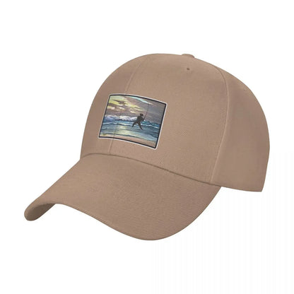 Love Surf Fishing Baseball Cap