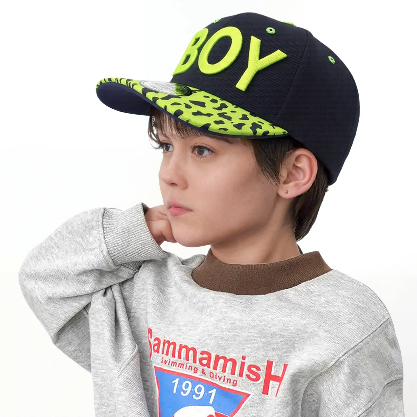 New Fashion Summer Kids Snapback Cap Boys